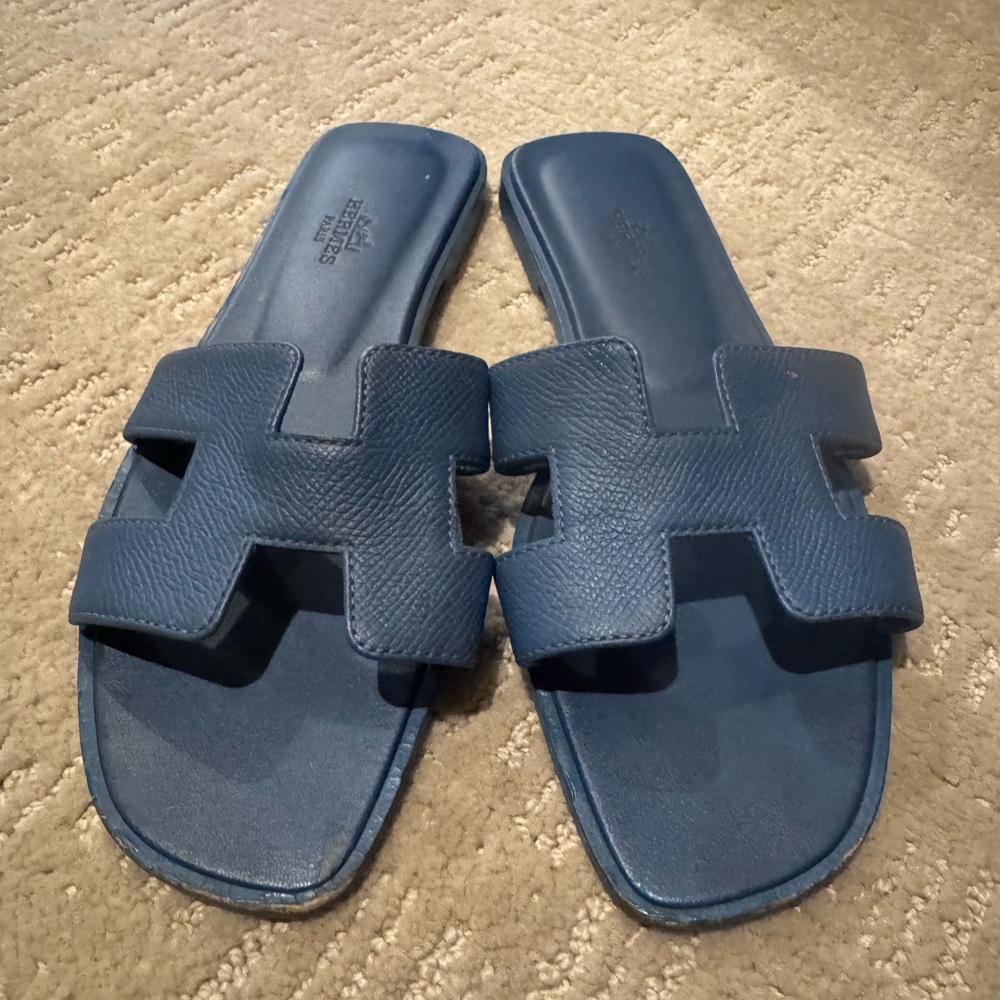 Hermes blue orans 37.5